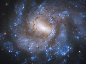 «Хаббл» запечатлел спиральную галактику с перемычкой NGC 685