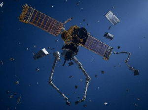 В России создали спутник для спутников: он будет чистить орбиту, а потом возвращаться на Землю