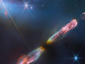 «Джеймс Уэбб» померил скорость джетов у молодой протозвезды