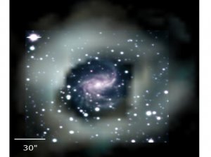 Астрономы отыскали двух кандидатов в спиральные галактики с полярными кольцами